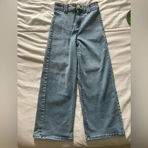 Jessica Simpson Mia Wide Leg Flare Denim Jeans in Blue Girl’s Size 8